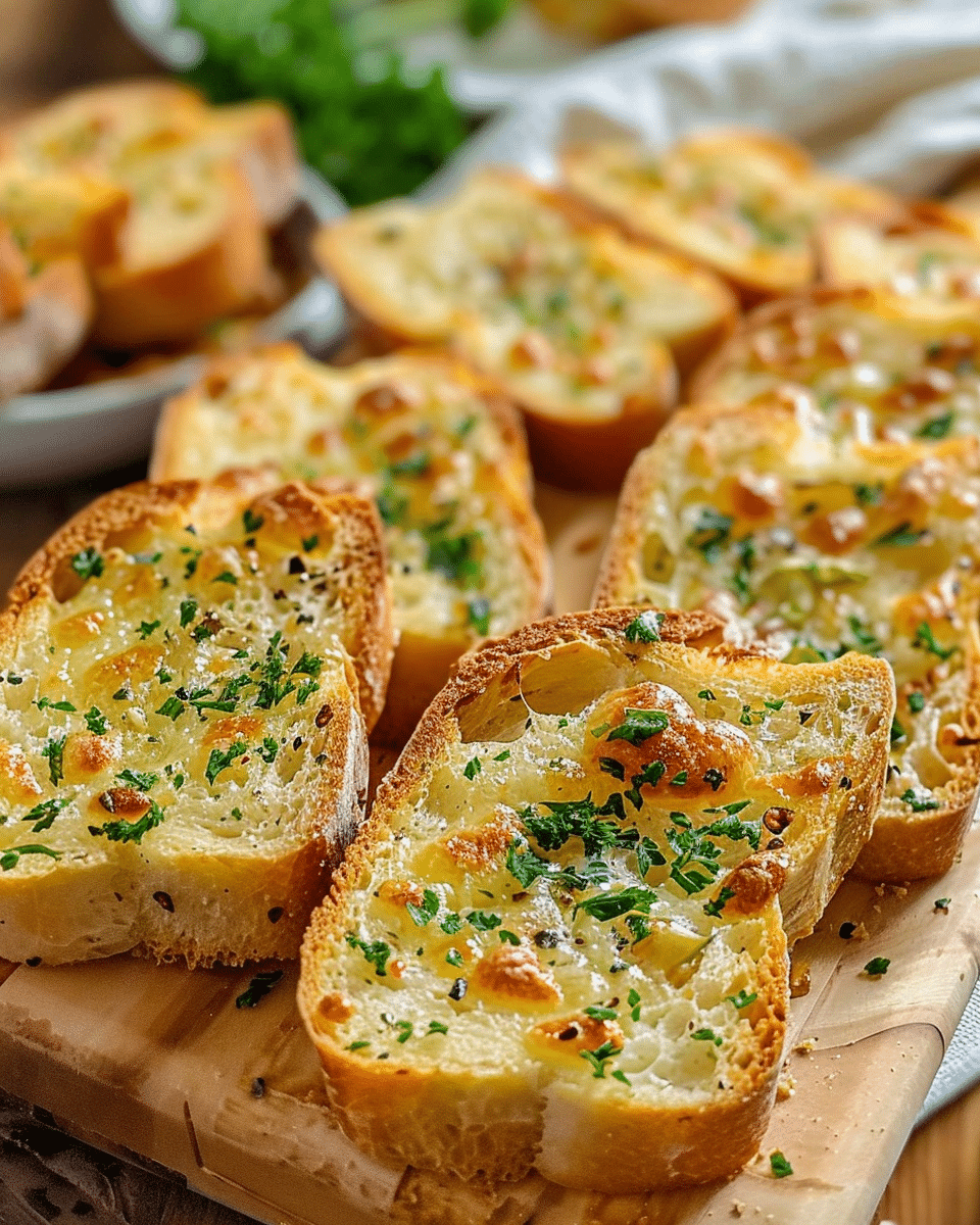 Garlic Bread with Sliced Bread
