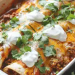 Easy Ground Beef Enchiladas