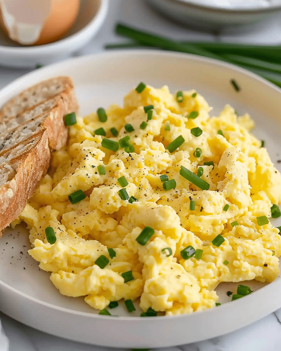 Fluffy Scrambled Eggs