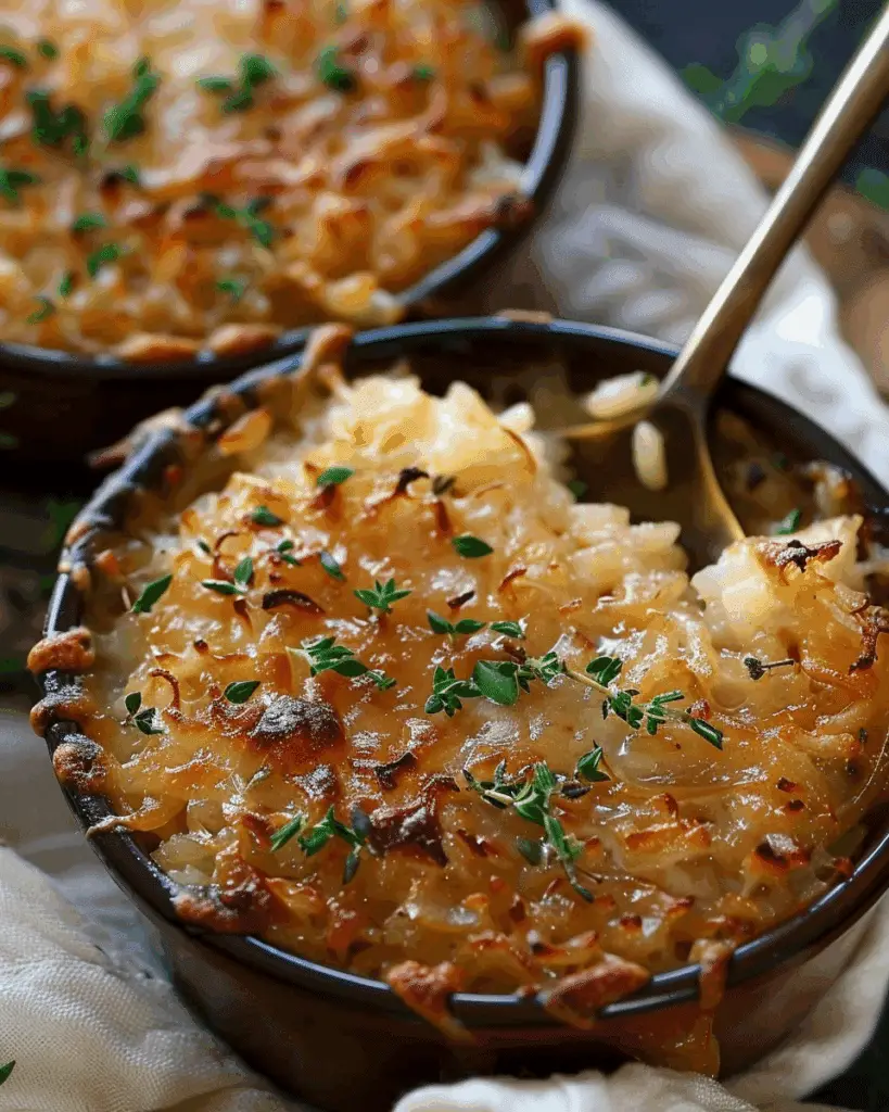 French Onion Soup Rice