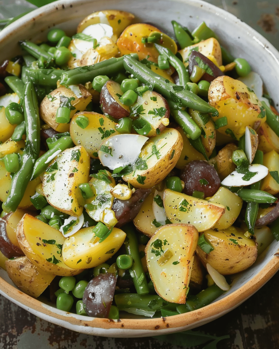 French-Style Potato and Green Bean Salad