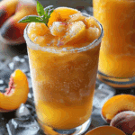 Frozen Peach Lemonade