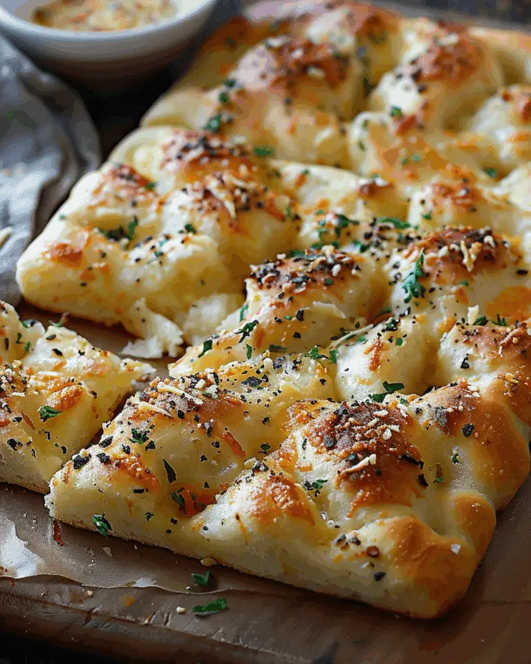 Garlic Parmesan Focaccia Bread Recipe