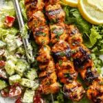 Grilled Chicken Skewers with Herby Ranch Salad