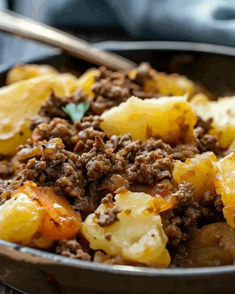 Ground Beef and Potatoes Recipe