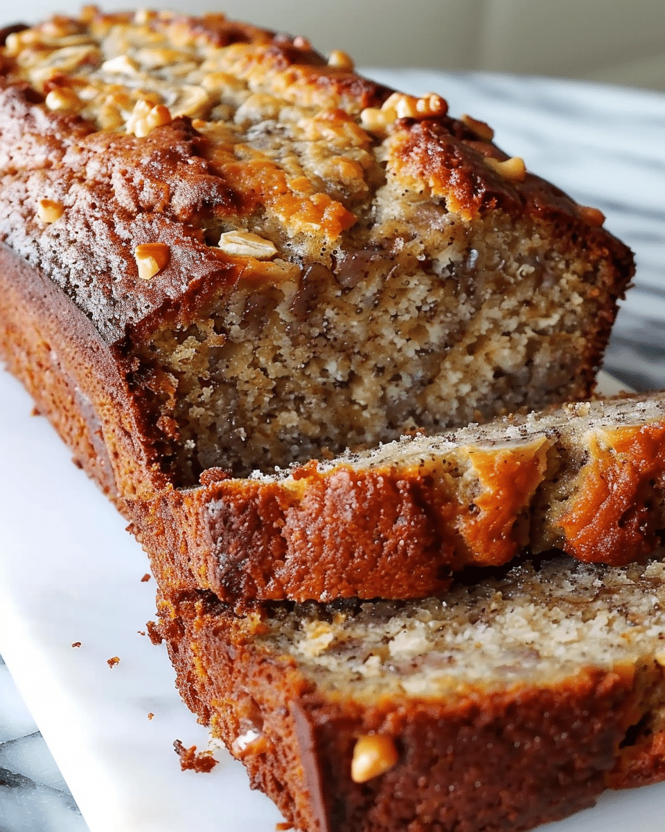 Banana Pineapple Bread with Nuts