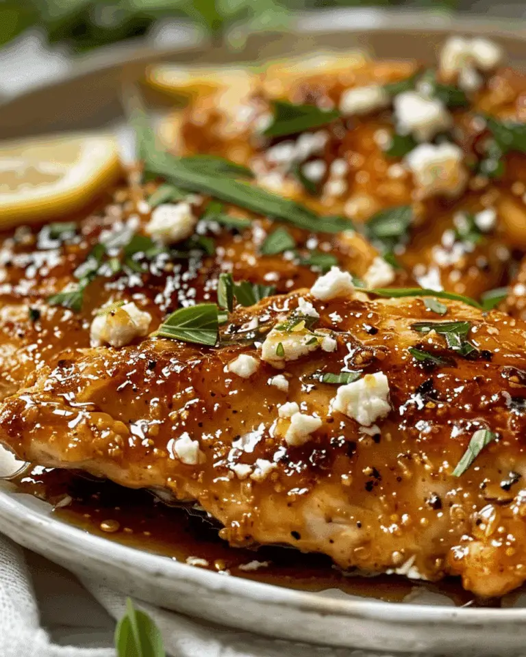 Hot Honey Feta Chicken