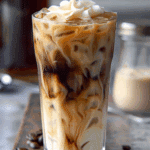 Iced Coffee with Vanilla Syrup