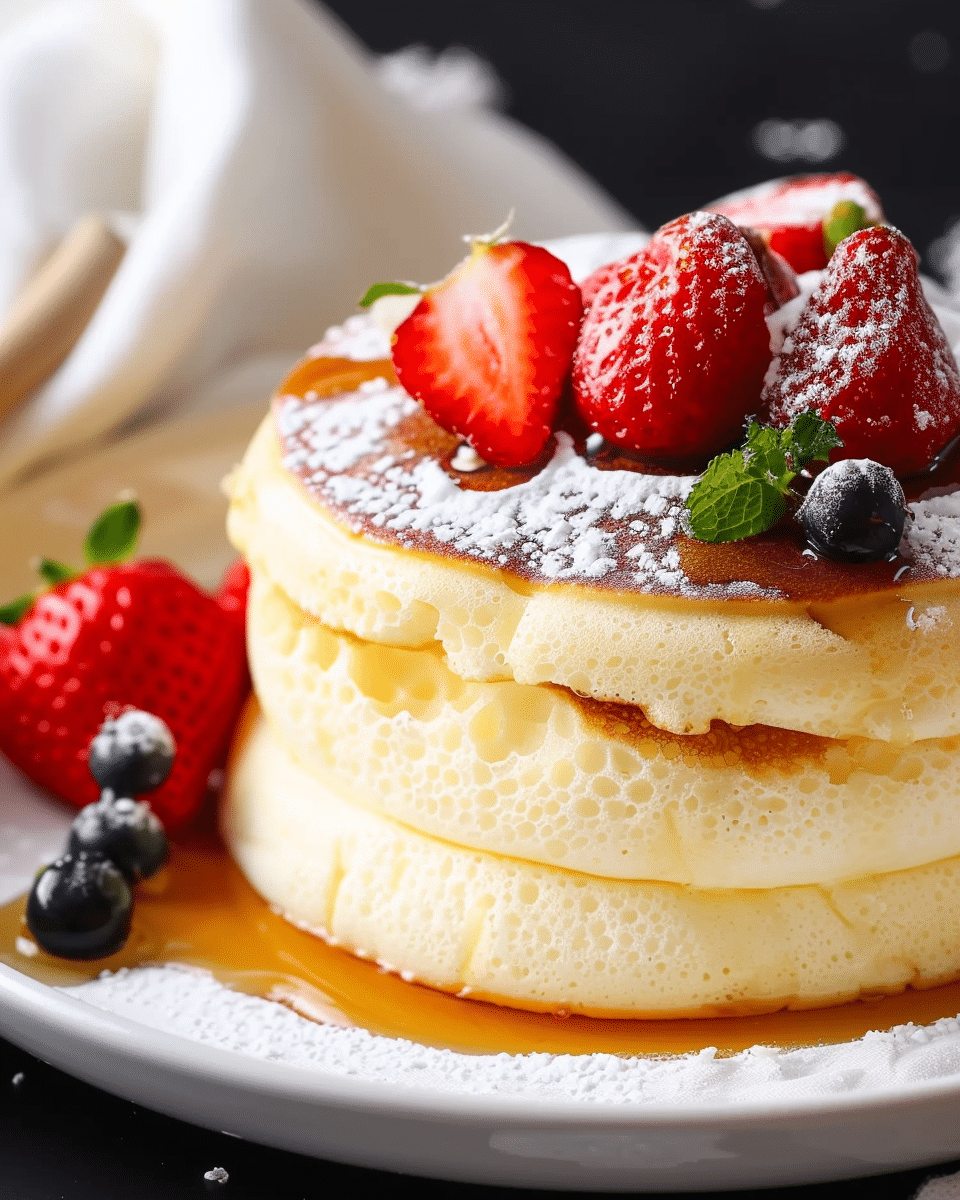 Japanese Soufflé Pancakes