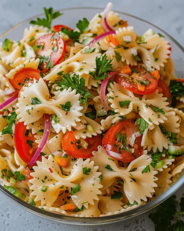 Bow Tie Pasta Salad