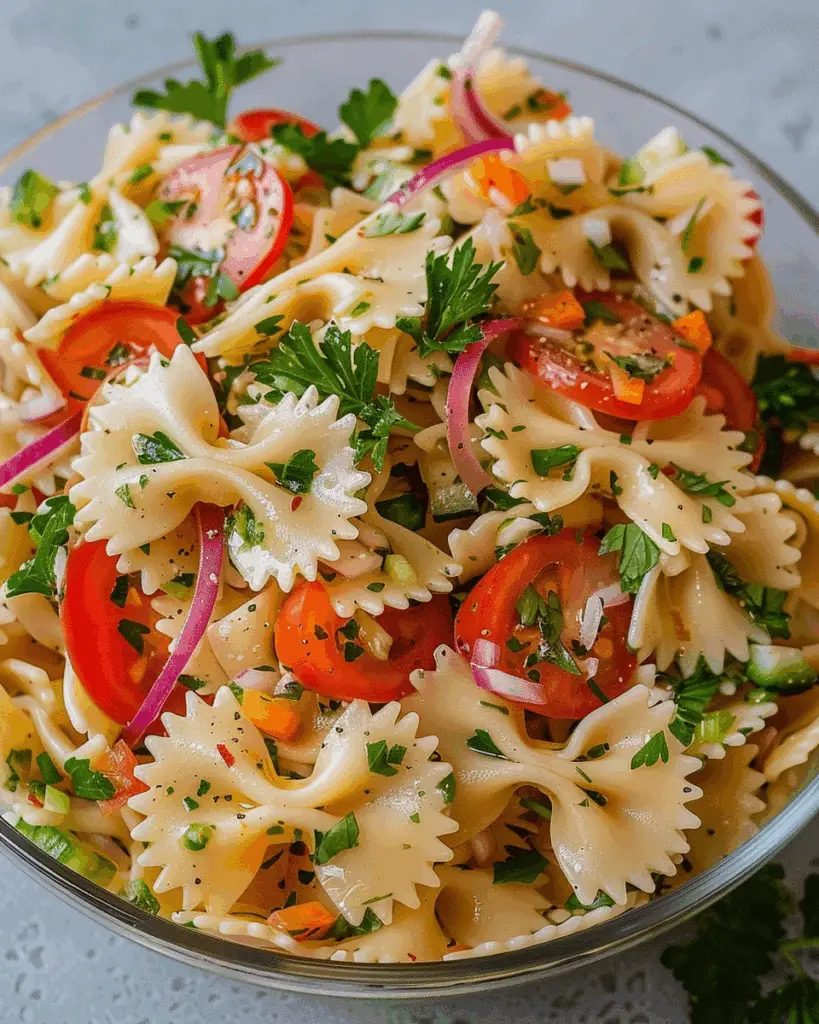 Bow Tie Pasta Salad