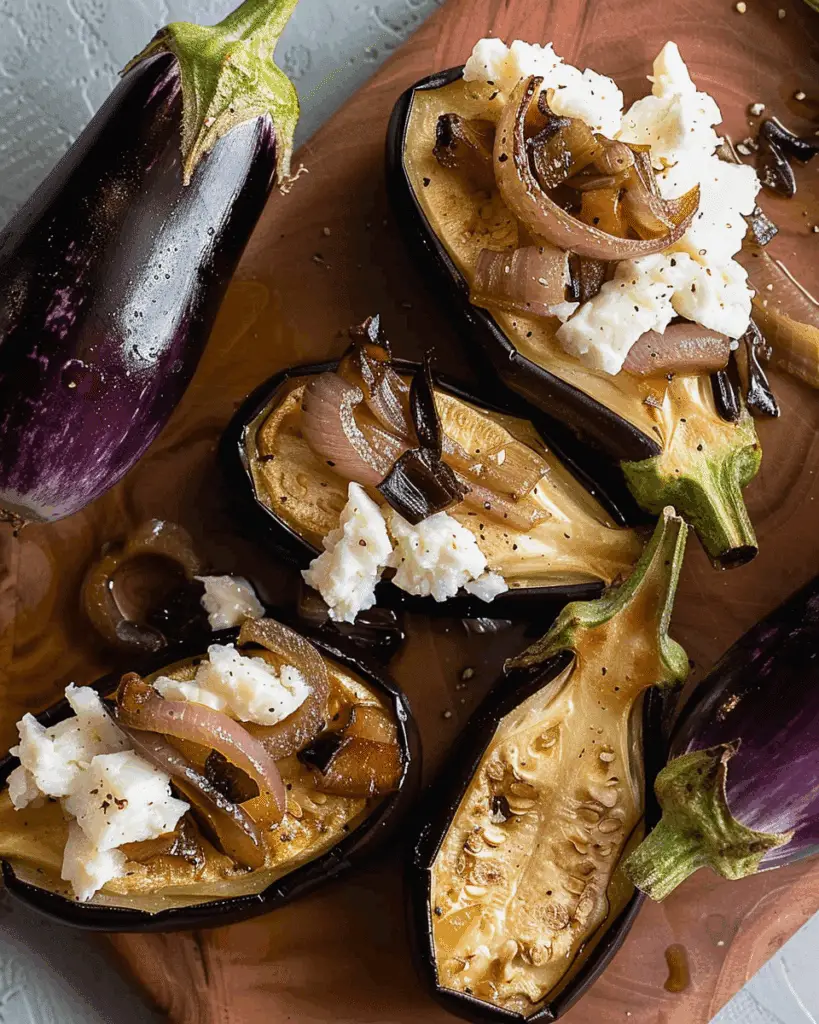 Marinated Eggplant and Onion