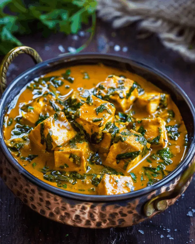 Methi Paneer Recipe (Fenugreek-Flavored Paneer Curry)