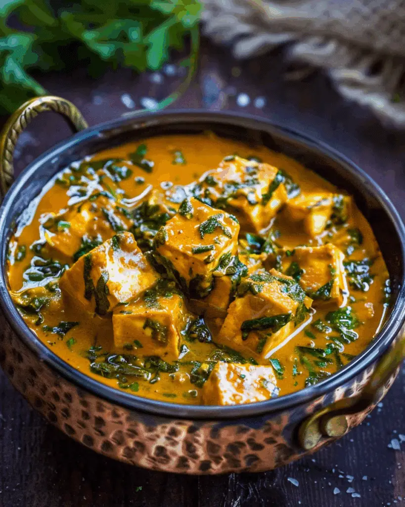 Methi Paneer Recipe (Fenugreek-Flavored Paneer Curry)
