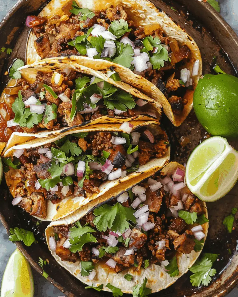 Skirt Steak Tacos with Cilantro and Lime