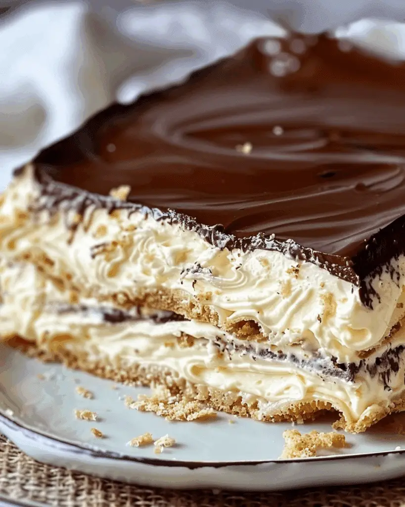 No-Bake Chocolate Lasagna
