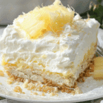 No-Bake Pineapple Cream Dessert