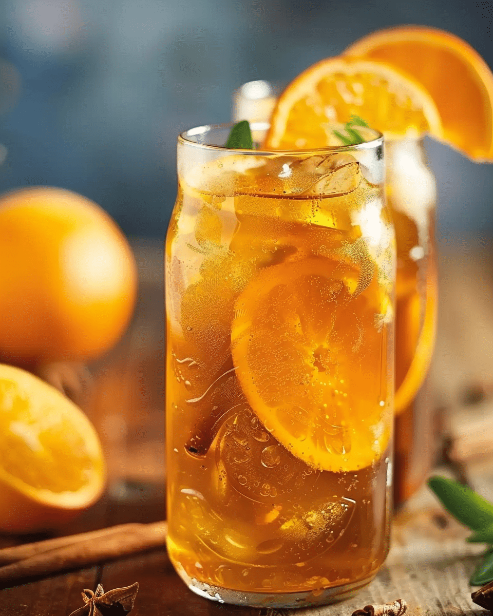 Orange Cinnamon Iced Tea