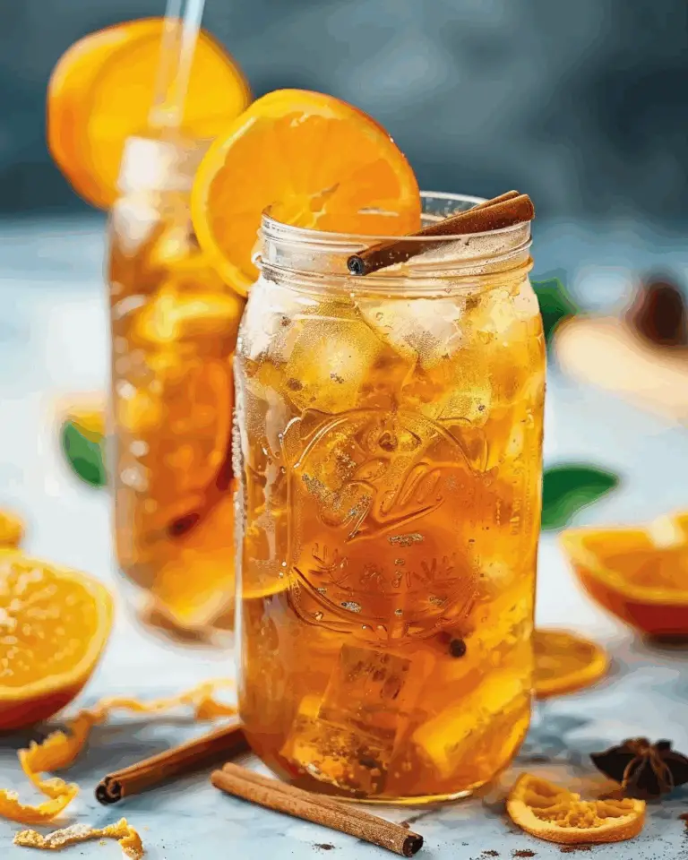 Orange Cinnamon Iced Tea