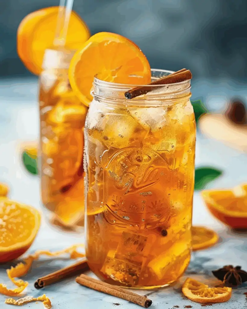 Orange Cinnamon Iced Tea