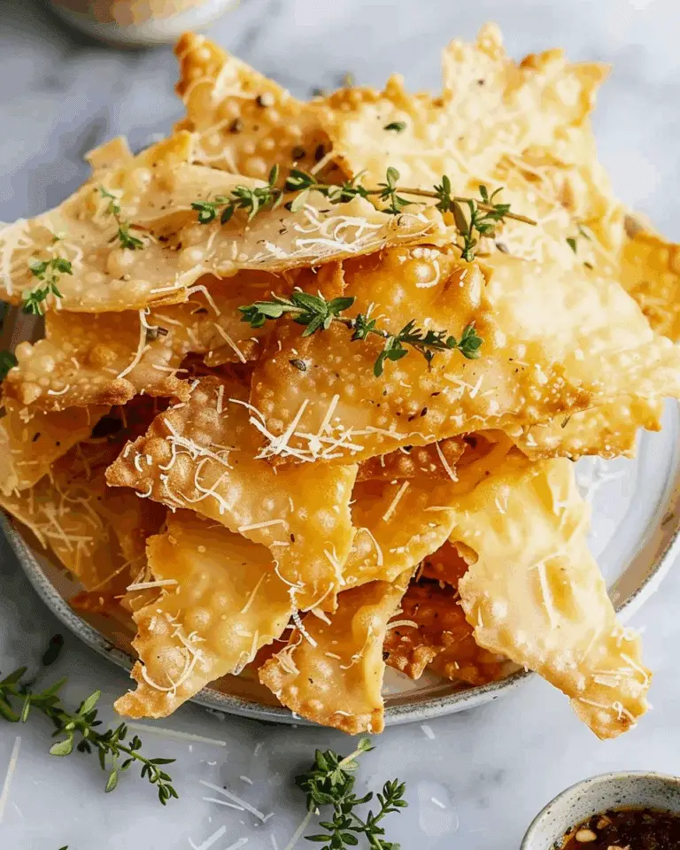 Parmesan Herb Crisps