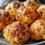 Pepperoni Cheese Puffs