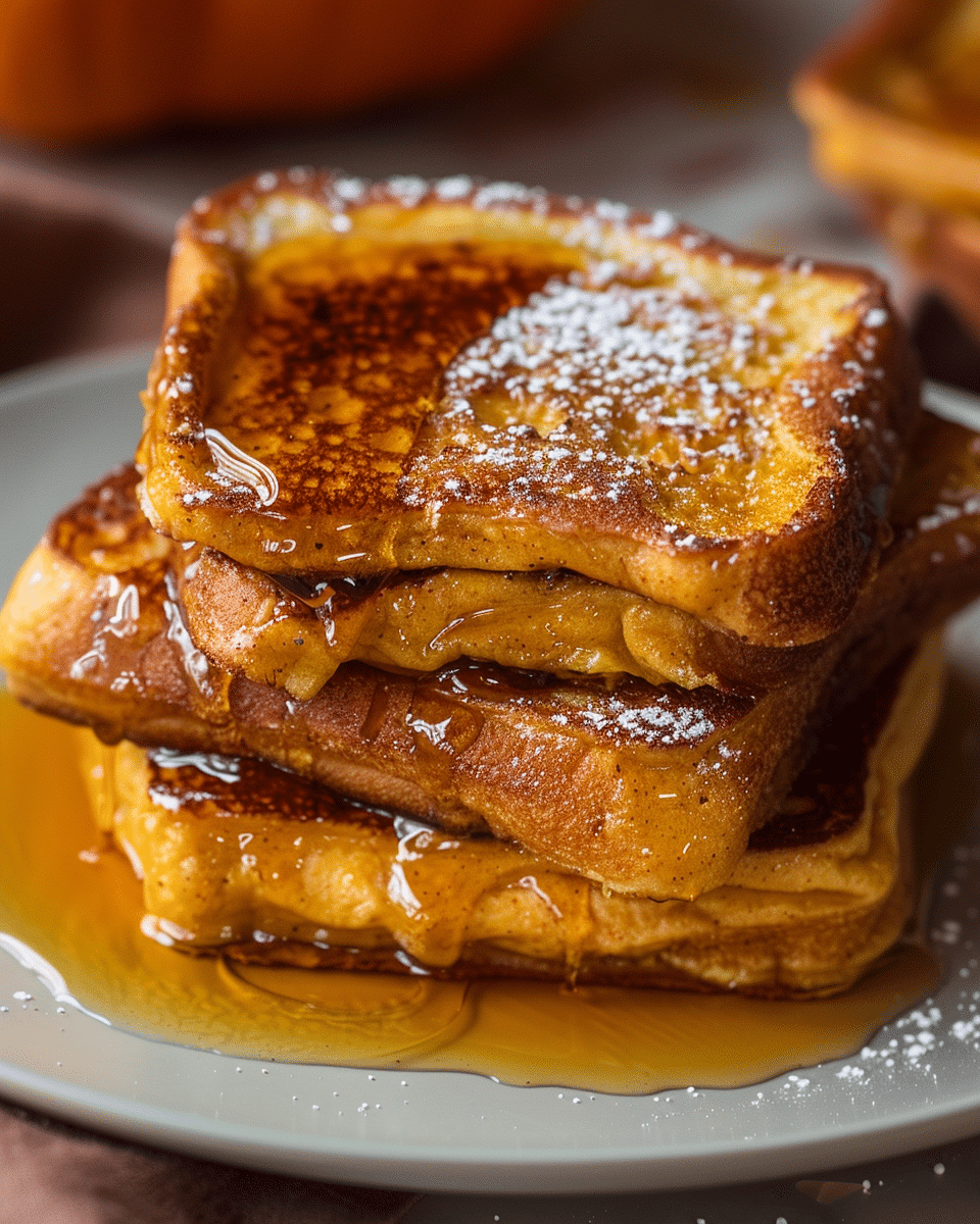 Pumpkin Pie French Toast