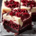 Red Velvet Cheesecake Brownies
