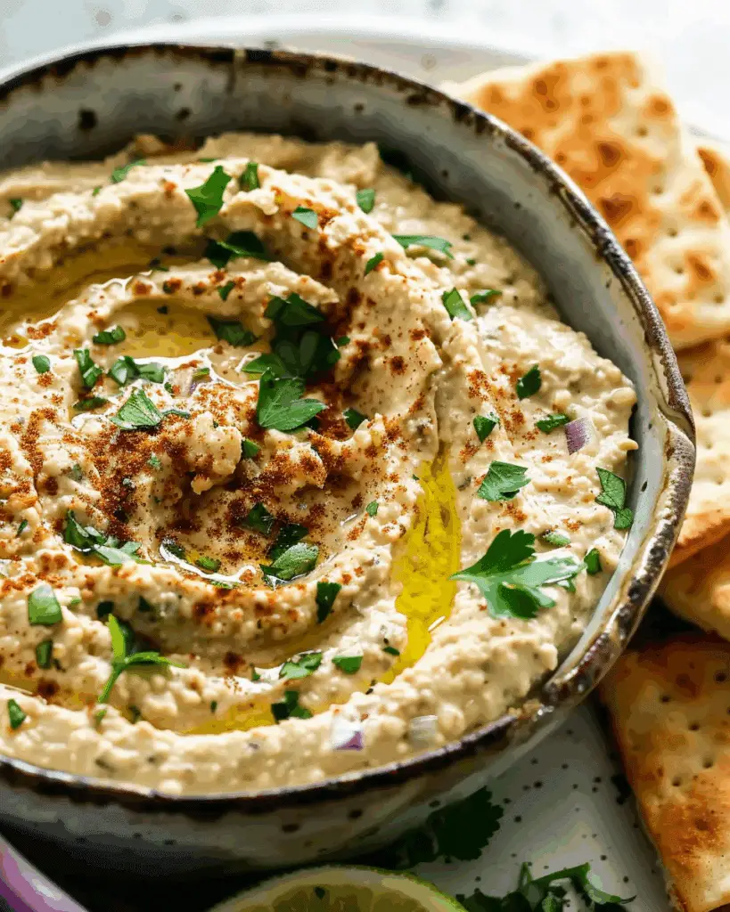 Roasted Eggplant Tahini Dip