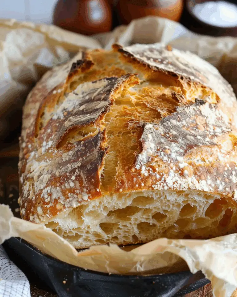 Rustic Italian Crusty Bread