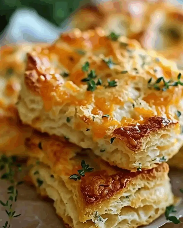 Savory Cheddar Herb Biscuits