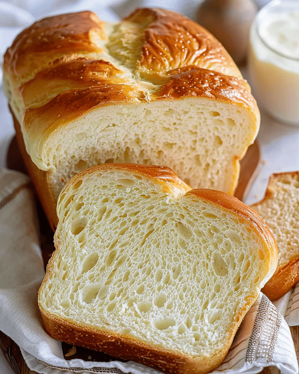 Soft and Fluffy Homemade Bread