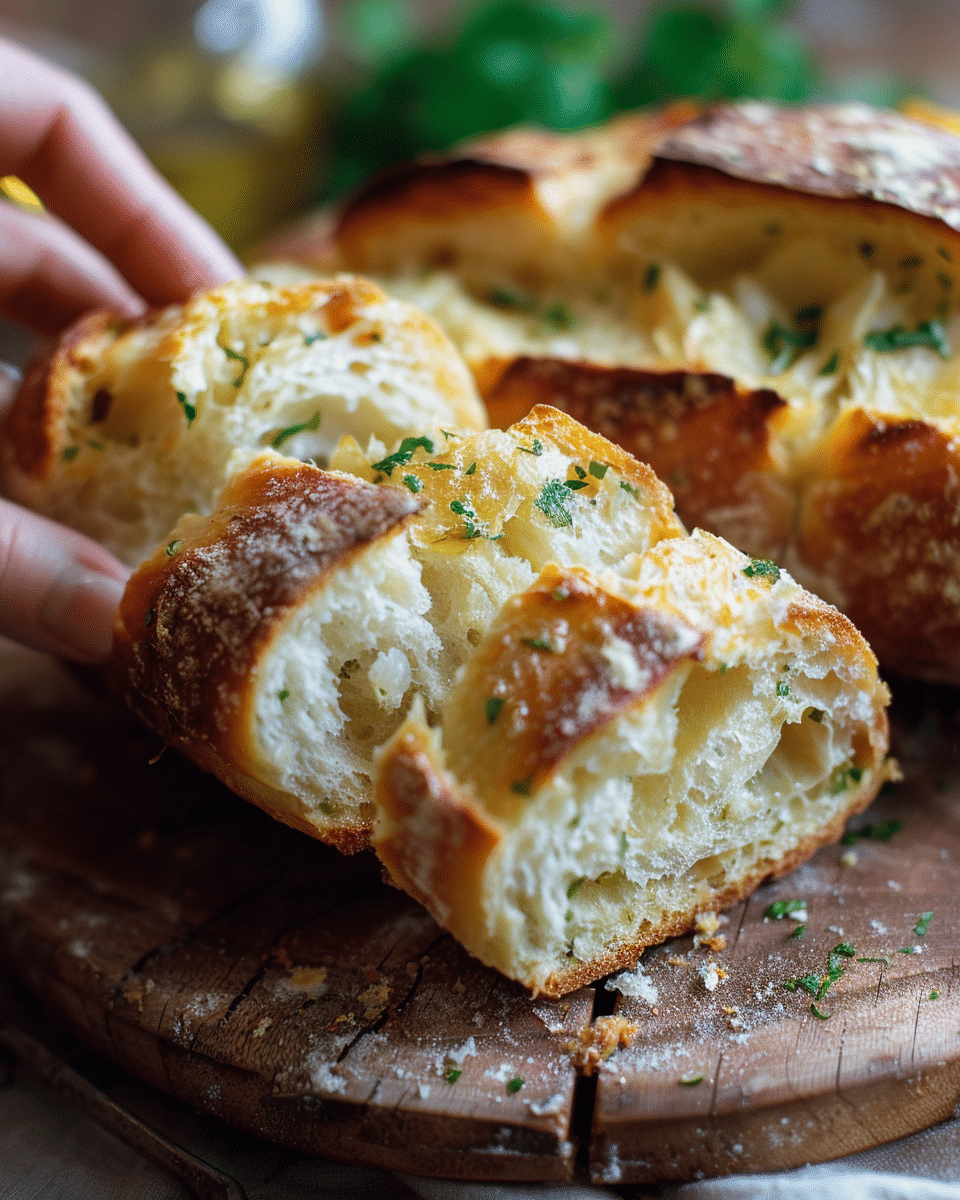 Sourdough Garlic Bread Recipe