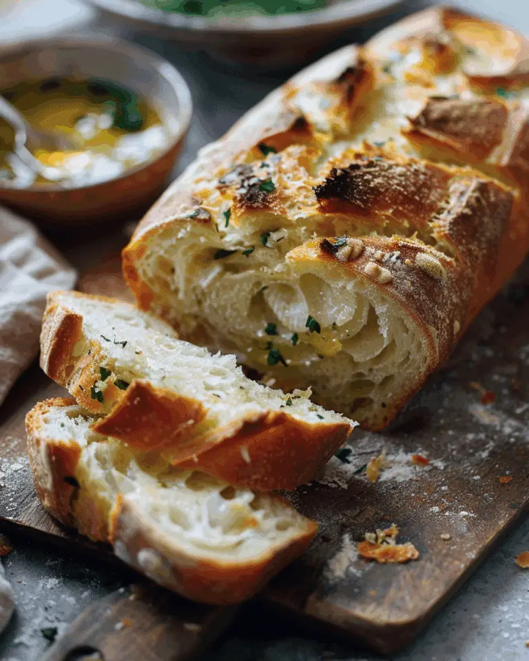 Sourdough Garlic Bread Recipe