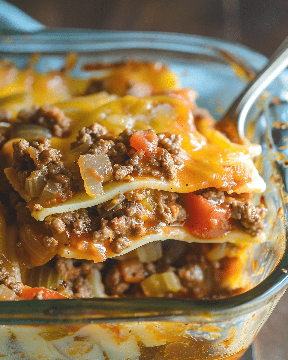 Southern Five Layer Beef Casserole