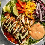 Southwest Chicken Salad with Spicy Ranch Dressing