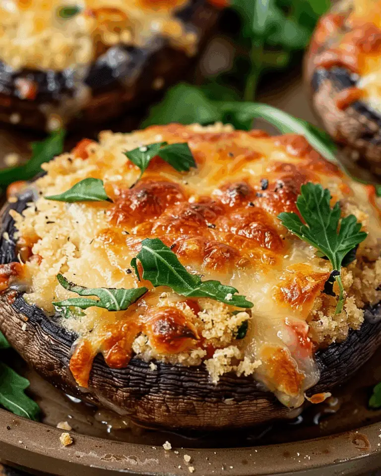 Stuffed Portobello Mushrooms
