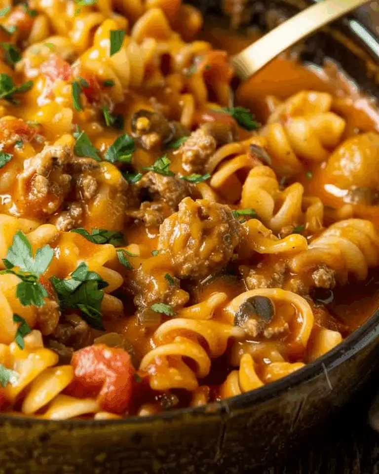 Cheesy Taco Pasta