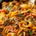 Cheesy Taco Pasta