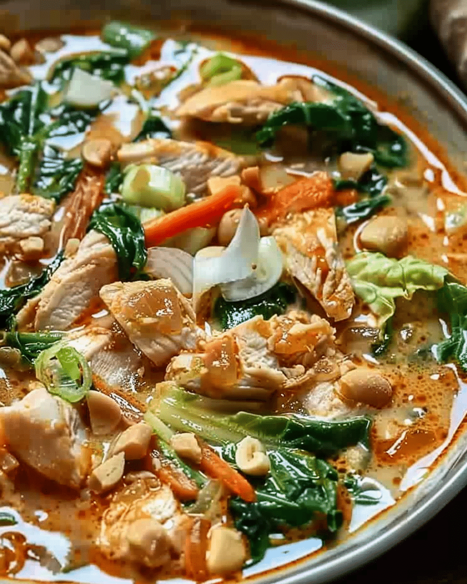 Thai Chicken Curry Soup