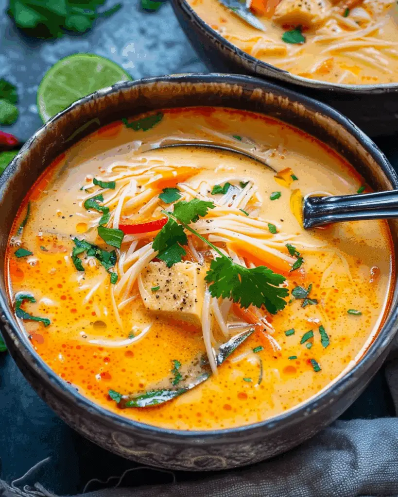 Thai Coconut Curry Soup