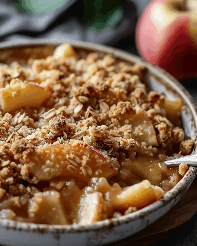 The Best Apple Crumble