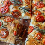 Tomato Garlic Rosemary Focaccia