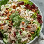 Turkey Salad with Creamy Dijon Dressing