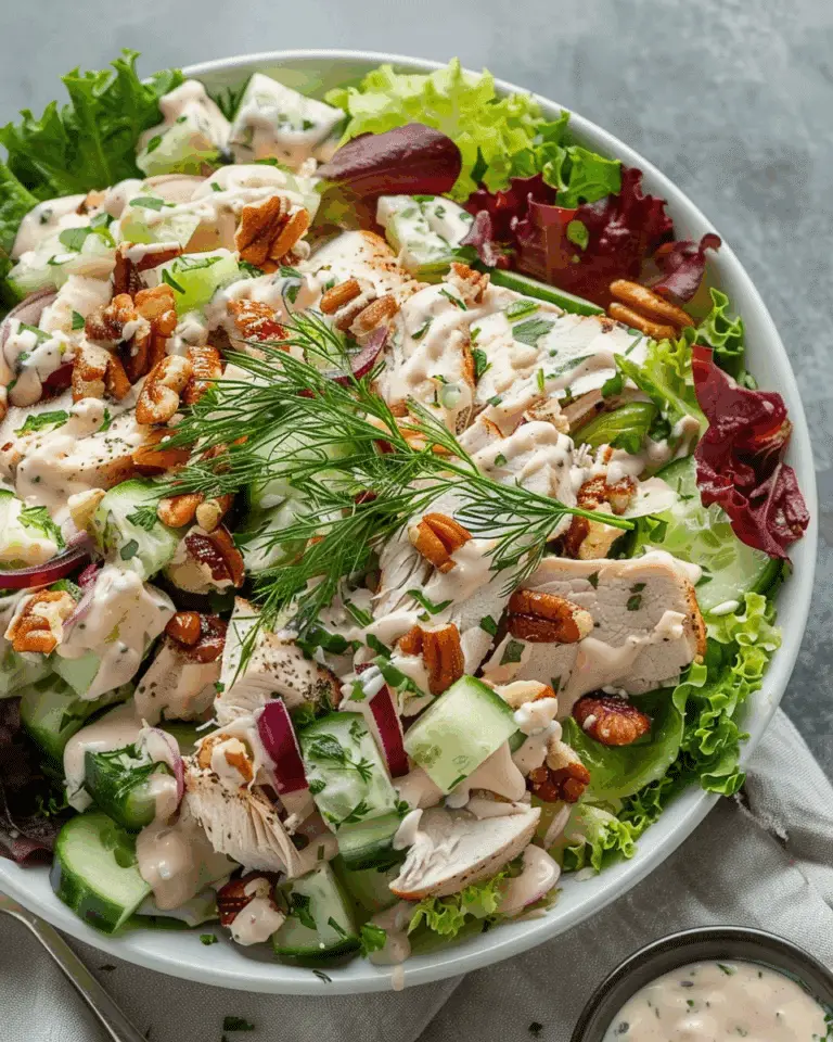 Turkey Salad with Creamy Dijon Dressing