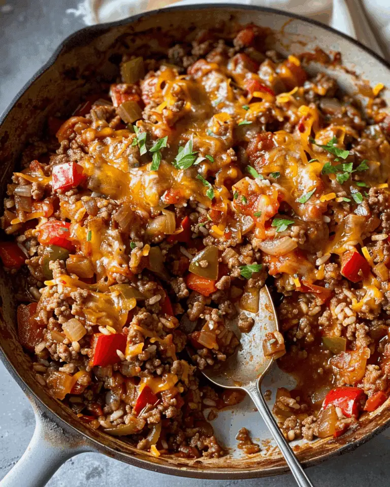 Unstuffed Pepper Skillet Recipe