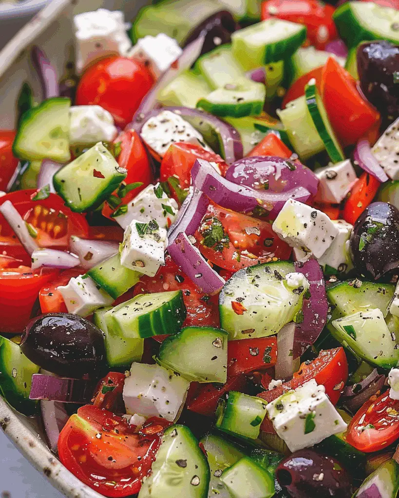 Vegan Greek Salad