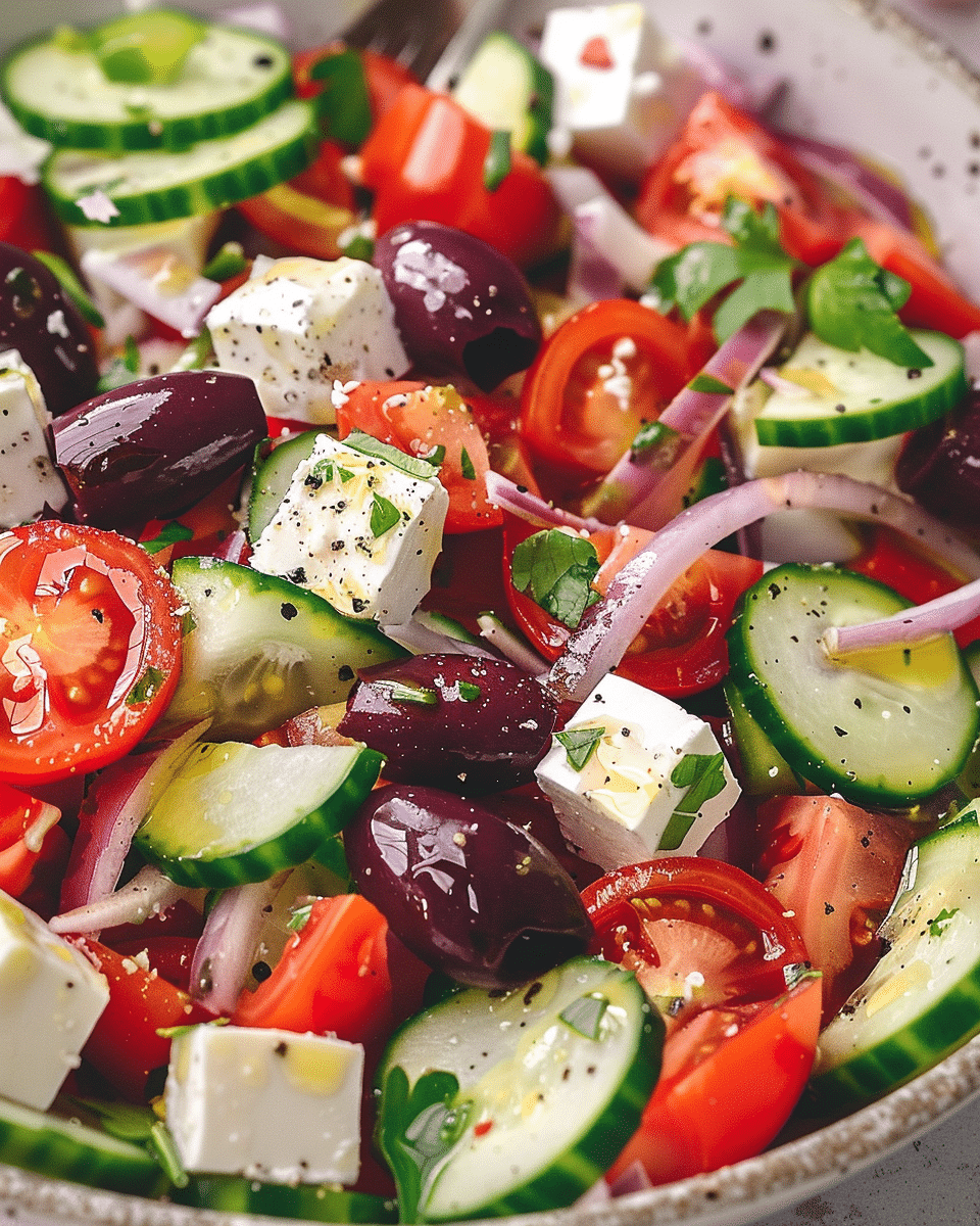 Vegan Greek Salad