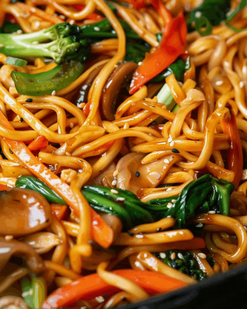 Vegan Veggie Lo Mein