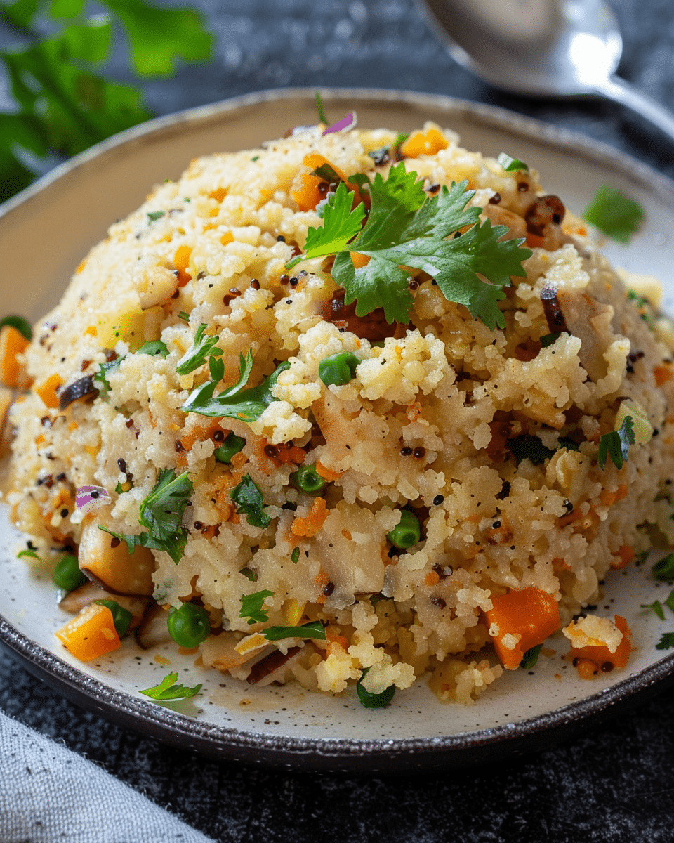 Vegetable Upma